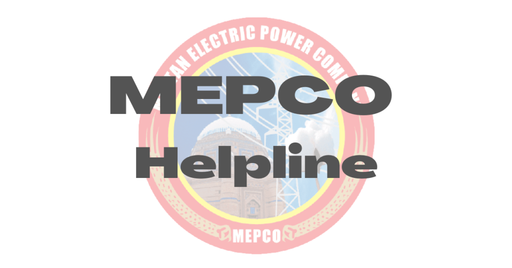 Mepco helpline